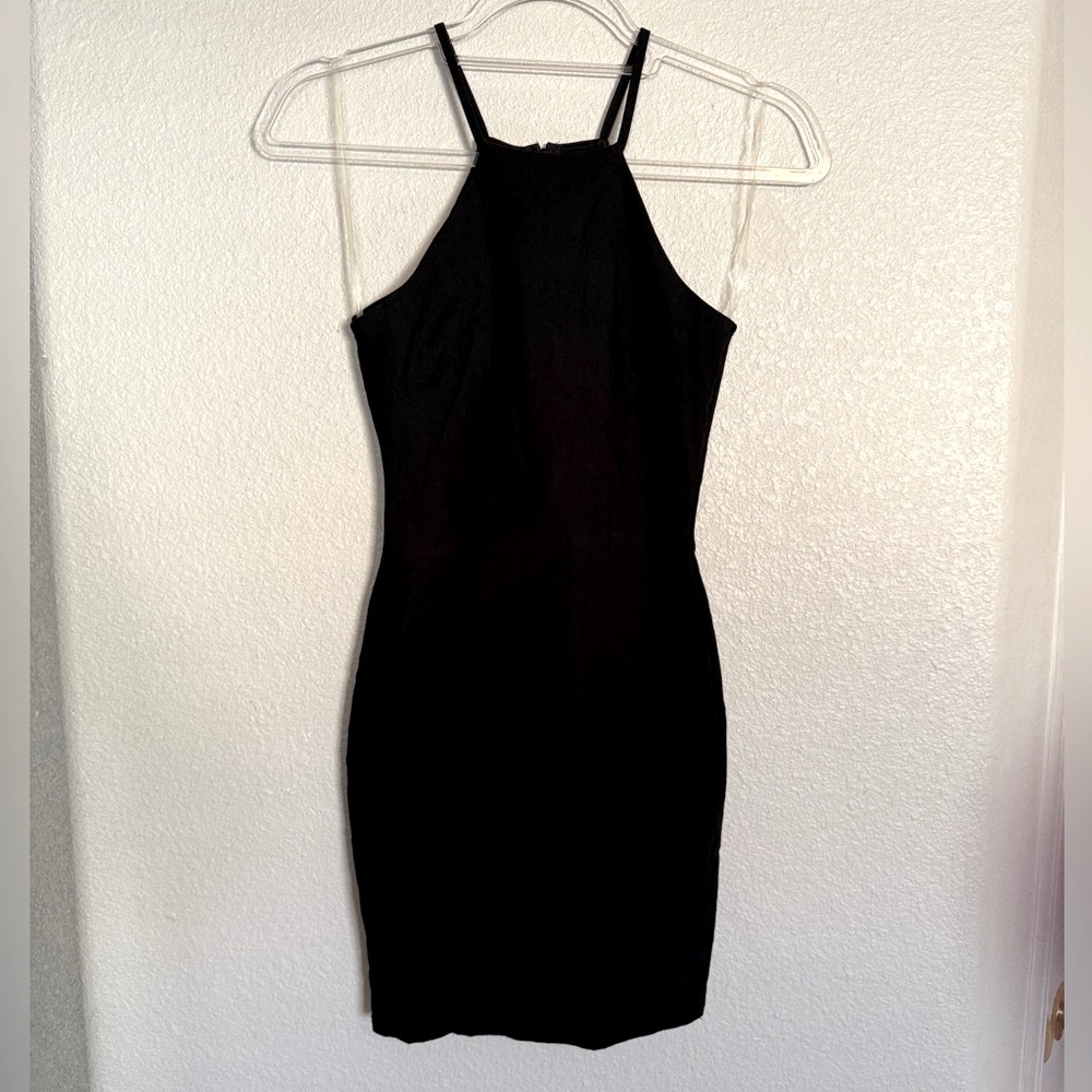 The Vintage Shop Black Sheath Dress Size Small